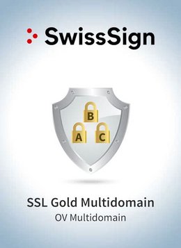 SwissSign SSL Gold Multidomain 1-5 Domains