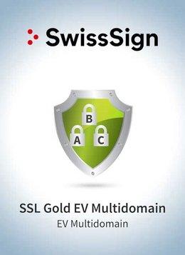 SwissSign SSL Gold EV Multidomain 11-20 Domains