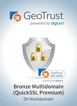 GeoTrust Bronze Multidomain GeoTrust Bronze Multidomain
